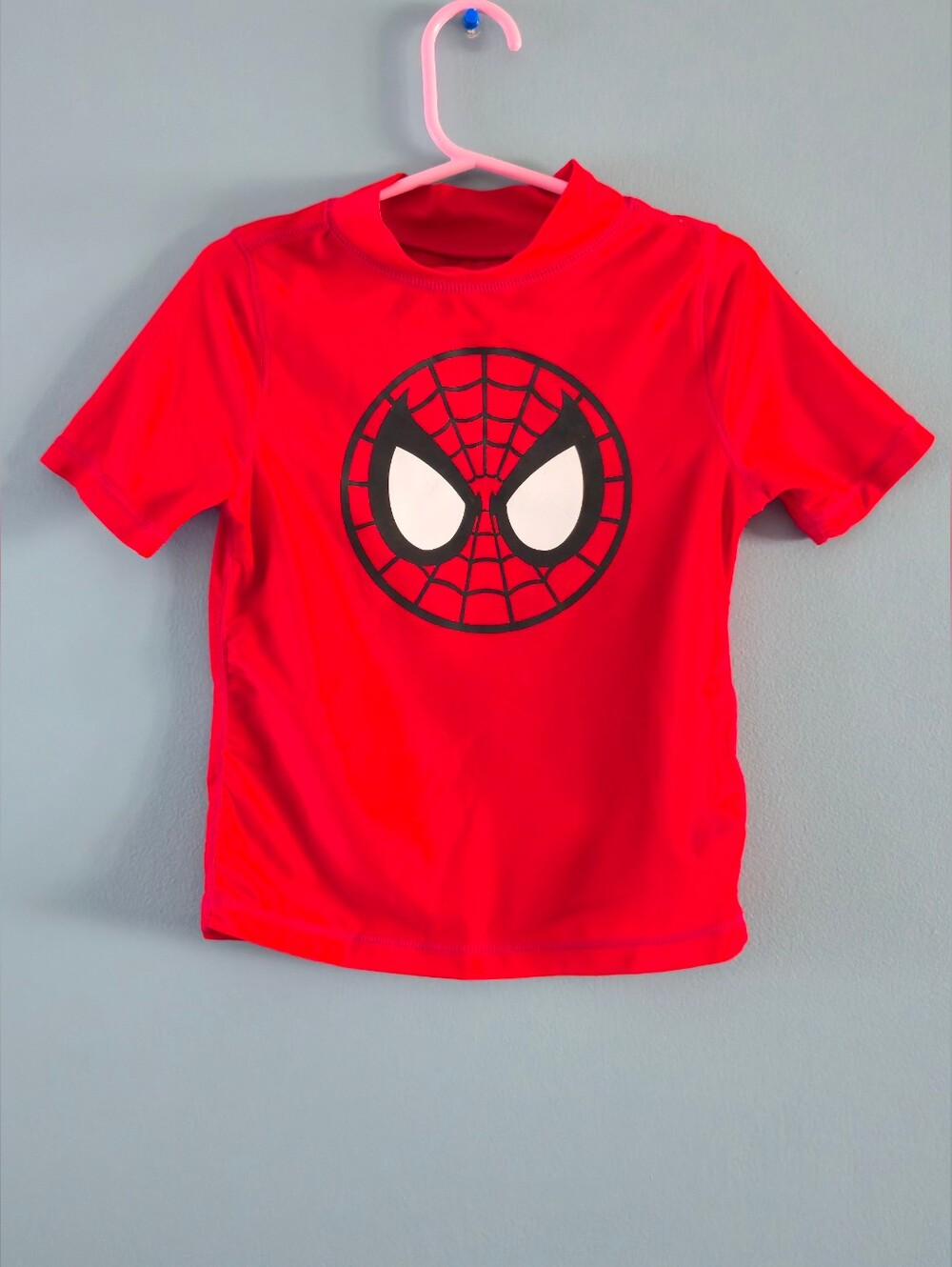 3T Spiderman Swim Shirt Rashguard